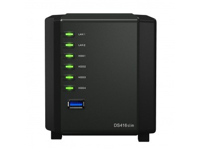 Сетевой накопитель Synology DS416slim Сетевой накопитель Synology DS416slim