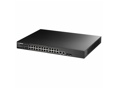 EDIMAX ES-5216P - 16 портовый PoE+ коммутатор c агрегацией портов