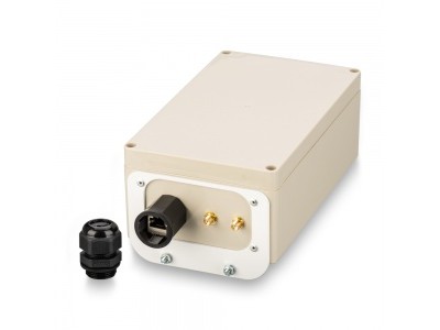 Гермобокс с кронштейном КРОКС KG-SMAx2 для антенны (с гермовводом RJ45) - разъем SMA