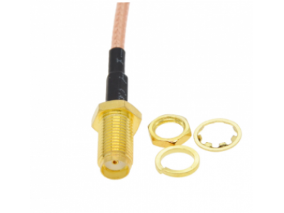 Кабель Пигтейл IPEX U.fl Female - SMA Female Радиочастотный кабель RG178 (SMA F to IPEX-1) 25 см Кабель Пигтейл IPEX U.fl Female - SMA Female Радиочастотный кабель RG178 (SMA F to IPEX-1) 25 см