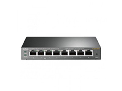 Коммутатор TP-LINK TL-SG108PE управляемый 8-портовый гигабитный настольный коммутатор